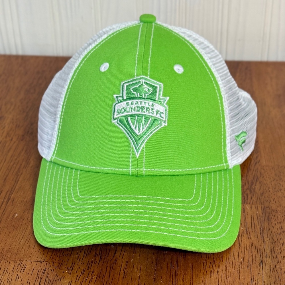 Fanatics Seattle Sounders FC MLS Soccer Snapback Hat Adjustable Cap Mesh Back